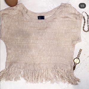 • American Eagle overlay sweater • 
• Size Large •